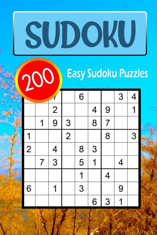 Couverture_200 Easy Sudoku Puzzles