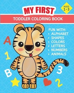 Front cover_My First Toddler Coloring Book