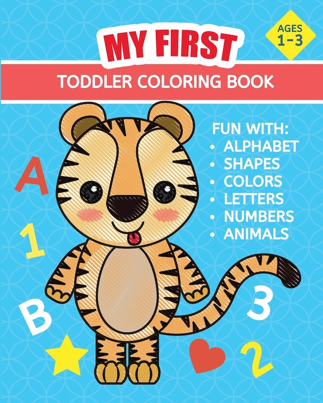 Front cover_My First Toddler Coloring Book