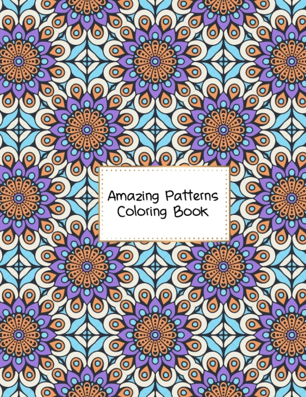 Front cover_Amazing Patterns Coloring Book