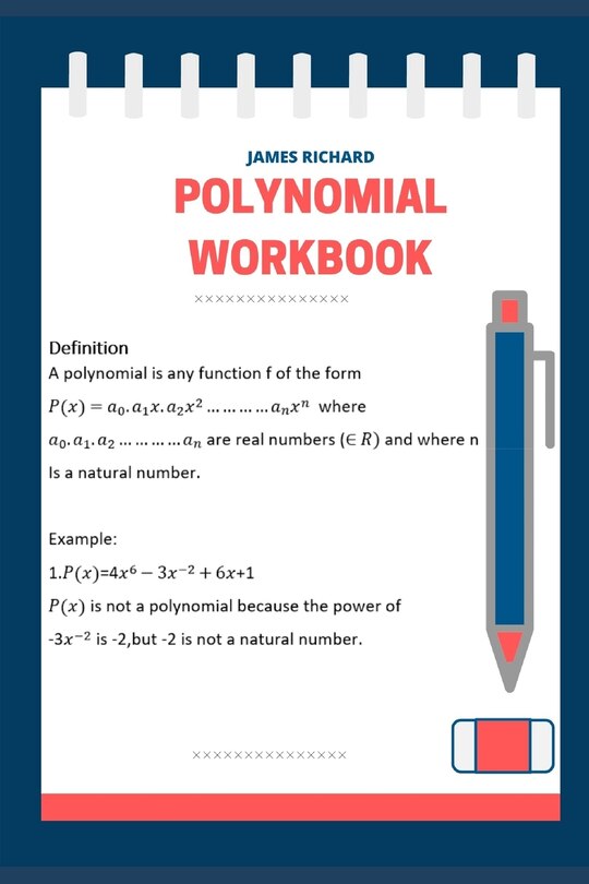 Front cover_Polynomials workbook