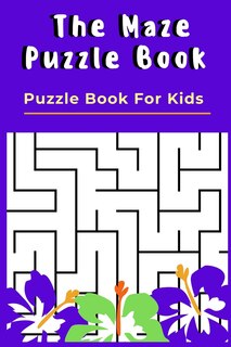 Front cover_The Maze Puzzle Book