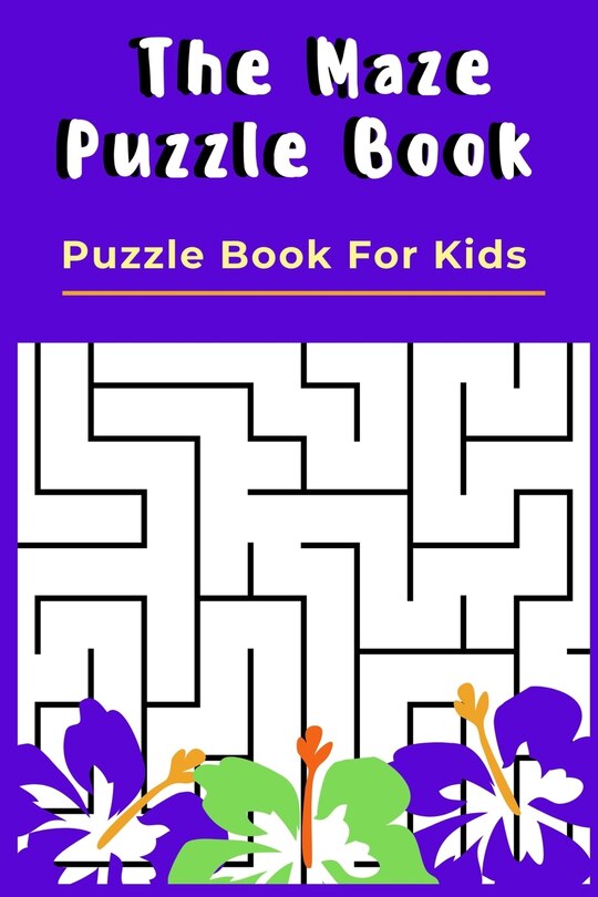 Front cover_The Maze Puzzle Book
