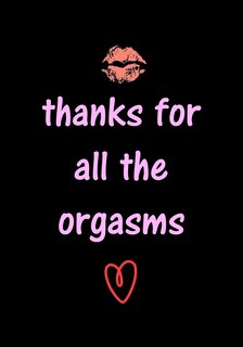Front cover_thanks for all the orgasms