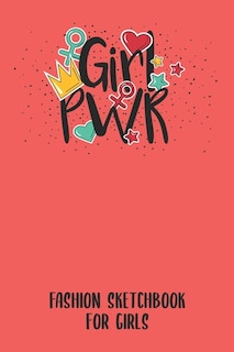 Front cover_Fashion Sketchbook for Girls