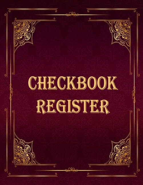 Checkbook Register: Large Print, Simple Checkbook Register: Check Register For Personal Checkbook Or Business Bank Acco