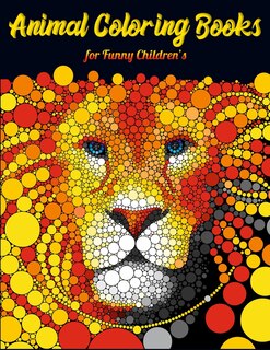 Front cover_Animal Coloring Books for Funny Children's