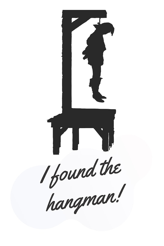 Front cover_I found the hangman