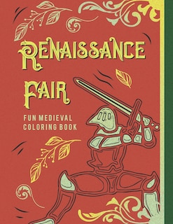 Couverture_Renaissance Fair Fun Medieval Coloring Book