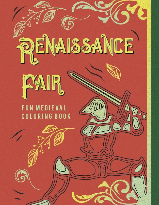 Couverture_Renaissance Fair Fun Medieval Coloring Book