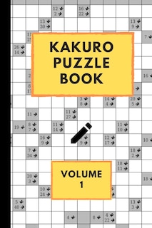 Couverture_Kakuro Puzzle Book Volume 1