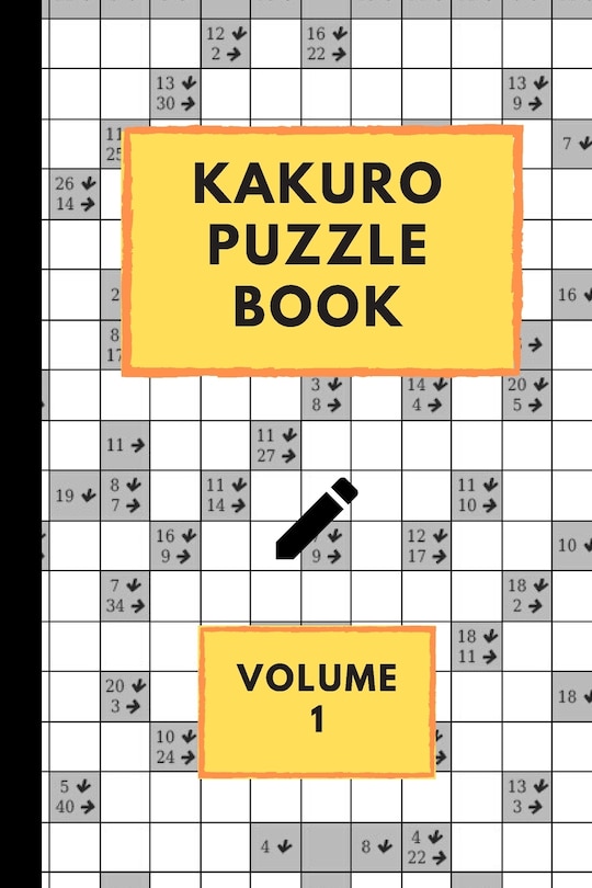 Couverture_Kakuro Puzzle Book Volume 1