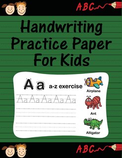 Front cover_Handwriting practice paper