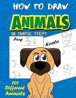 Front cover_How To Draw Animals In Simple Steps