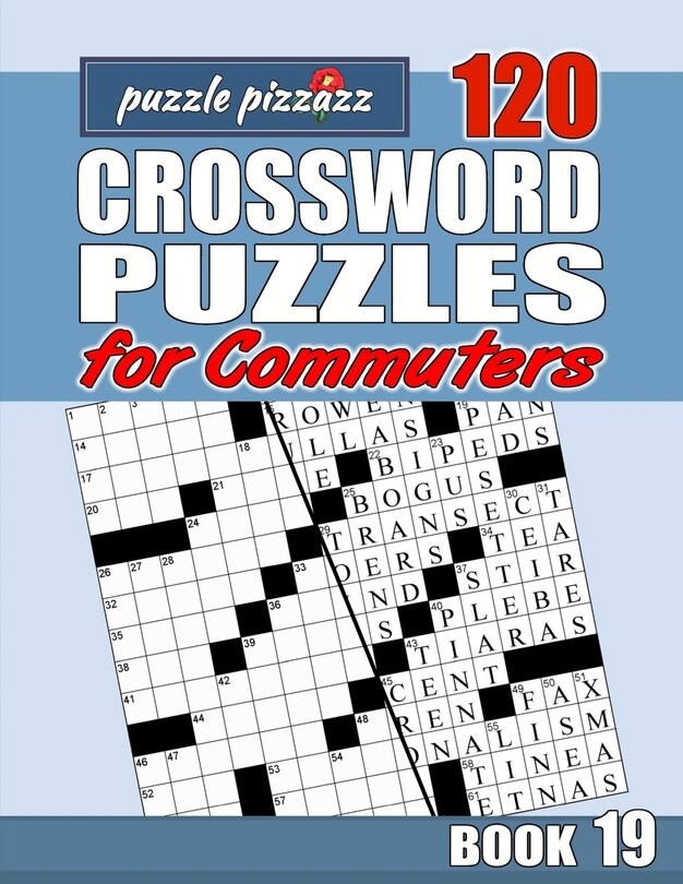 Couverture_Puzzle Pizzazz 120 Crossword Puzzles for Commuters Book 19