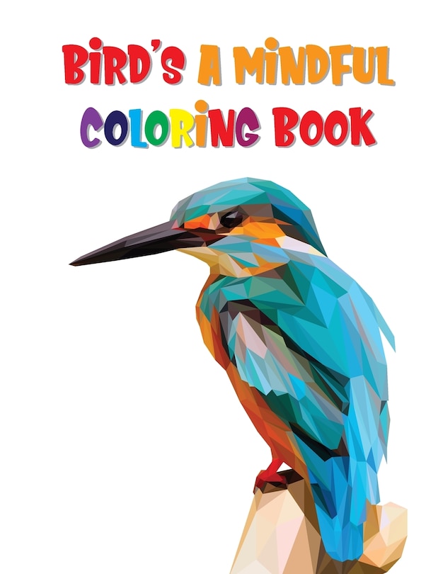 Couverture_Bird's A Mindful Coloring Book