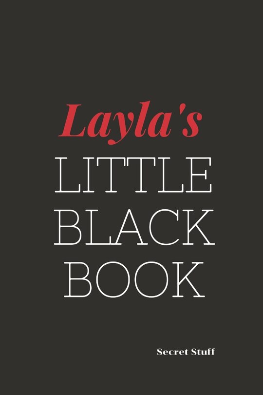 Front cover_Layla's Little Black Book