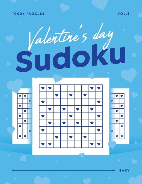Front cover_Valentine's Day Sudoku vol.8