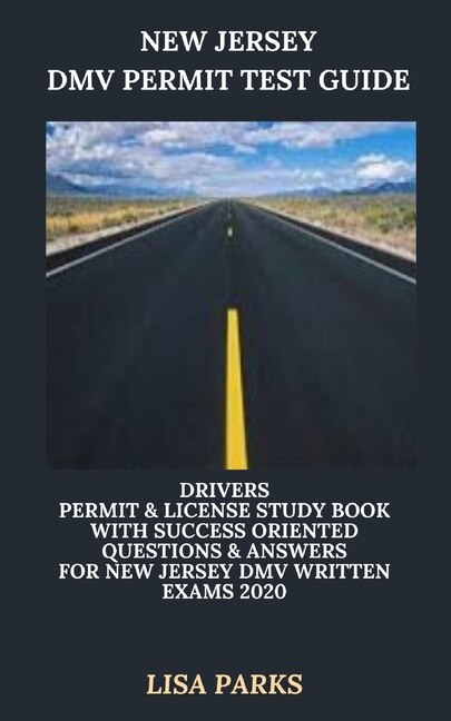 Front cover_New Jersey DMV Permit Test Guide