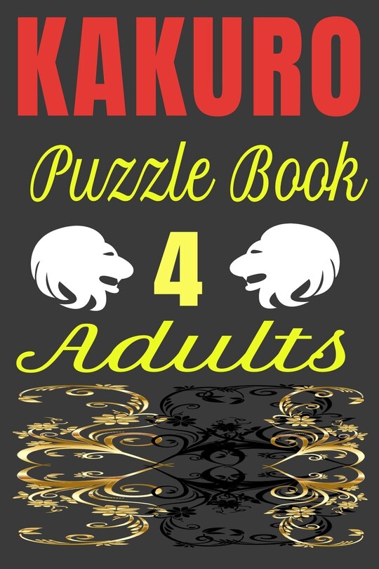 Front cover_KAKURO Puzzle Book 4 Adults
