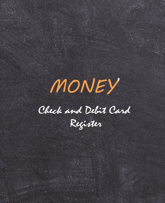 Front cover_Money - Check and Credit Card Register