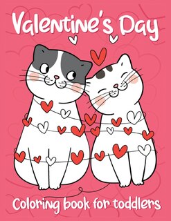 Front cover_Valentine's Day Coloring Book for Toddlers