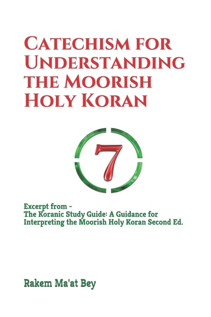 Front cover_Catechism for Understanding the Moorish Holy Koran