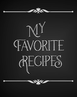 Front cover_My Favorite Recipes