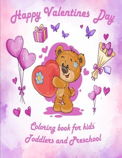 Front cover_Valentine's Day Coloring Book for Kids