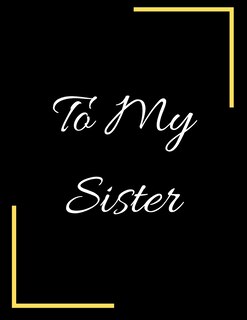 Couverture_To My Sister