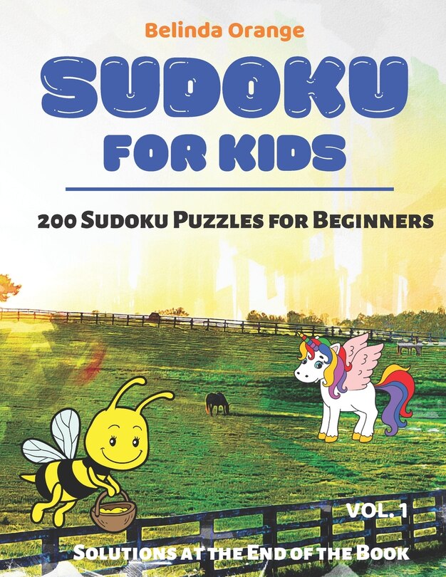 Front cover_Sudoku for Kids Vol. 1