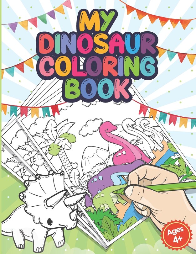 Couverture_My Dinosaur Coloring Book