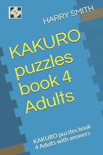 Couverture_KAKURO puzzles book 4 Adults