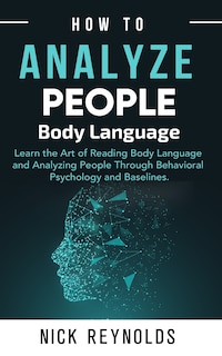 Front cover_How to Analyze People