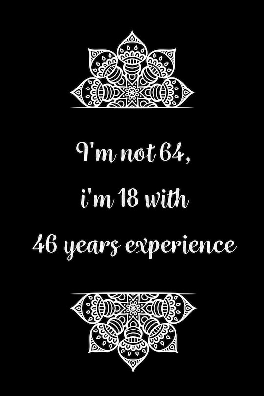 Couverture_I'm not 64, i'm 18 with 46 years experience