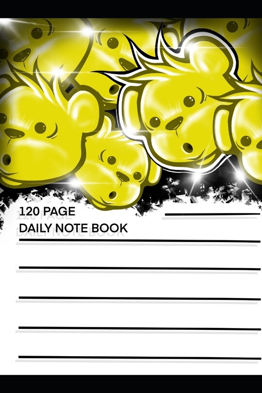 Front cover_120 Page Daily Note Book