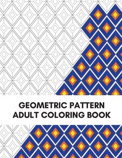 Front cover_Geometric Pattern Adult Coloring Book