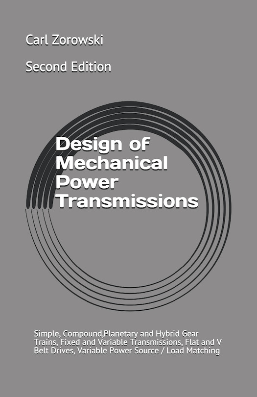 Front cover_Design of Mechanical Power Transmission