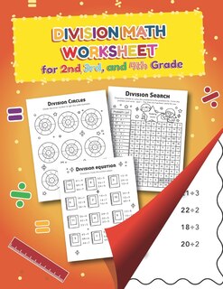 Front cover_My First Workbook of Division Practice Workbook and Activity Sheets