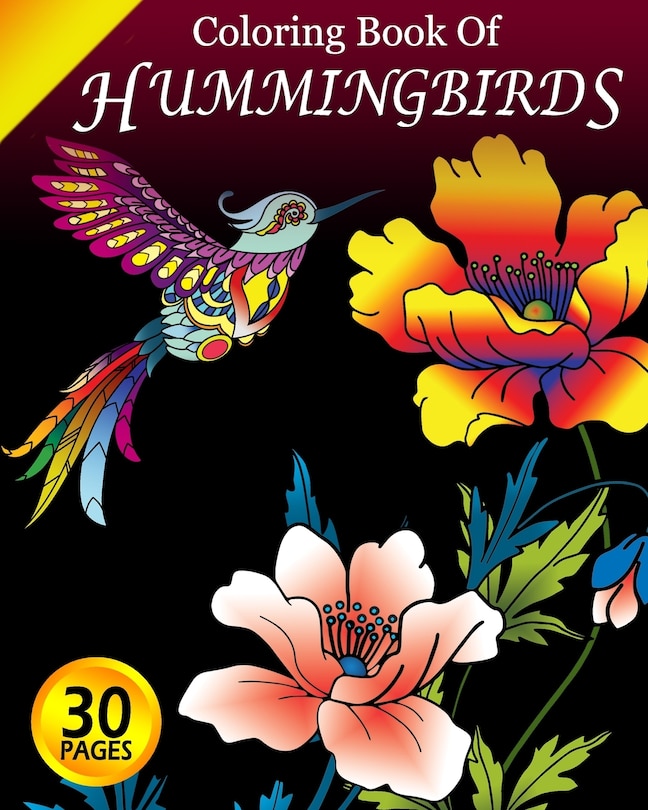 Couverture_Coloring Book of Hummingbirds