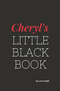 Front cover_Cheryl's Little Black Book.