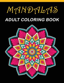 Front cover_Mandalas Adult coloring Book