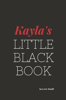 Front cover_Kayla's Little Black Book