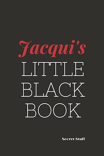 Front cover_Jacqui's Little Black Book