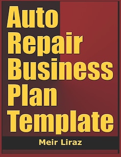 Front cover_Auto Repair Business Plan Template