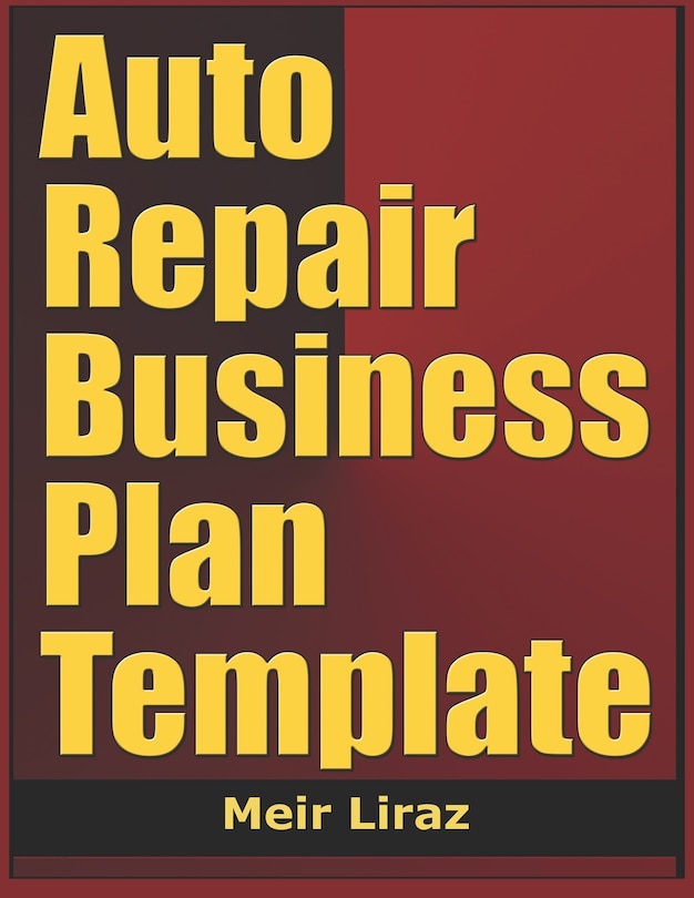 Front cover_Auto Repair Business Plan Template