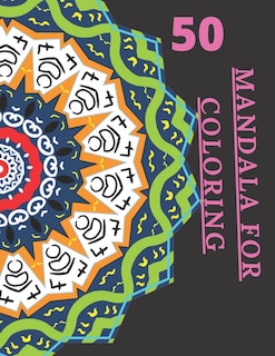 Front cover_50 Mandala For Coloring