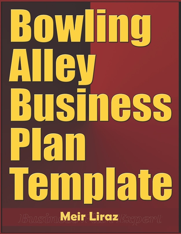 Front cover_Bowling Alley Business Plan Template