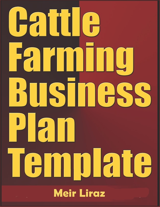 Front cover_Cattle Farming Business Plan Template