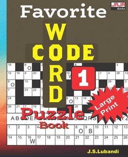 Couverture_Favorite CODEWORD Puzzle Book 1